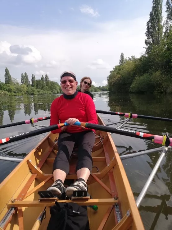 Boote der FRGS bei der Pfingst-Wanderfahrt nach Seligenstadt 2024